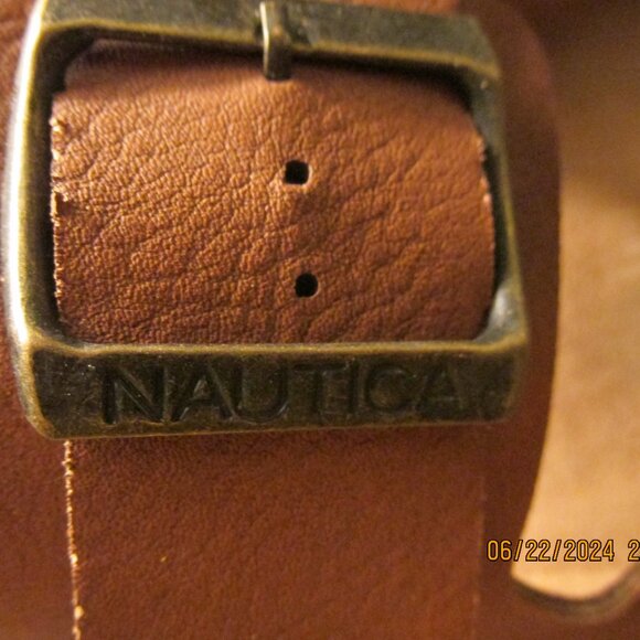 Nautica Unisex Brown Sandals Buckled Straps Size 7 Men or Women!